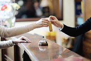 hotel reception image