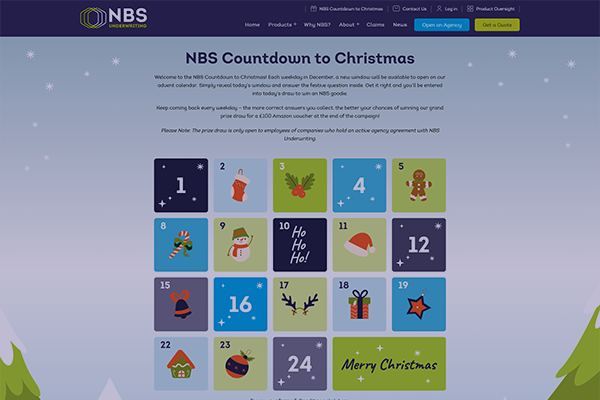 Our Festive Advent Calendar Is Now LIVE!